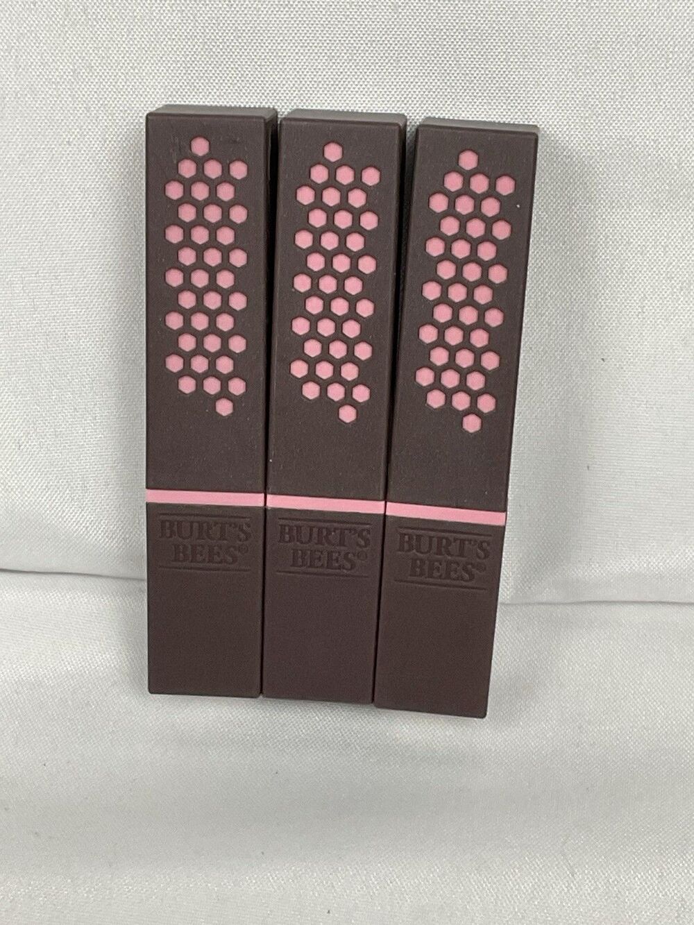 LOT OF 3: Burt's Bees * 510 ICED IRIS * 100% Natural Lipstick NEW SEALED